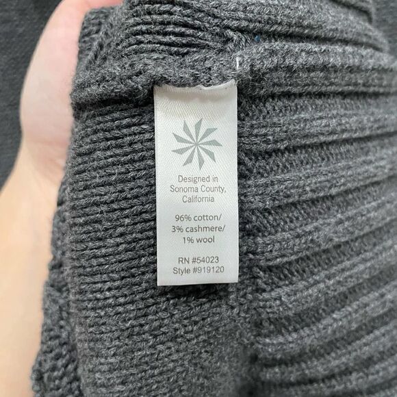 Athleta Tisbury Tunic Gray Cowl Neck Sweater - Size: Small - Picture 6 of 7